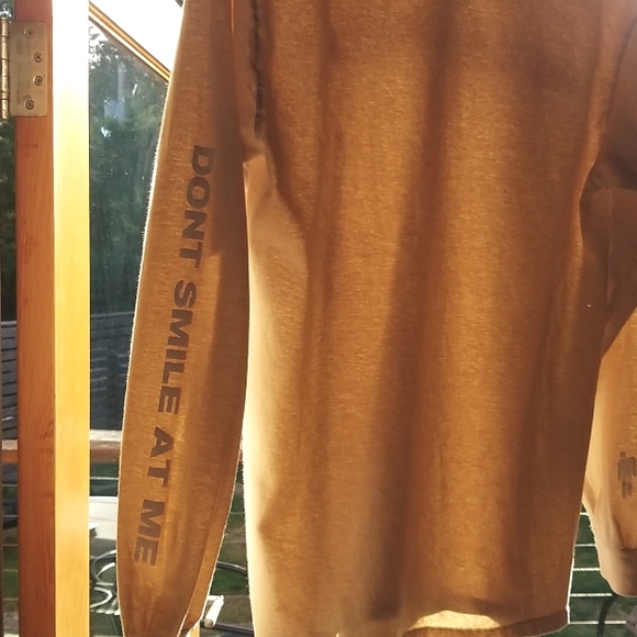 Billie Eeilish long sleeve shirt medium size "Don't Smile At Me" 100% cotton - Picture 4 of 10